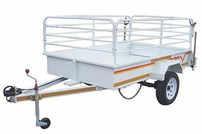 Mini Flatdeck 3/4 ton Rails (braked)