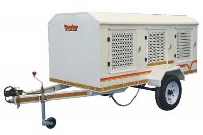 6 Dog Trailer (no air vents)