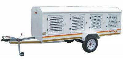 8 Dog Trailer (braked - no air vents)