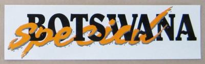 Sticker: Botswana Special 400x80mm