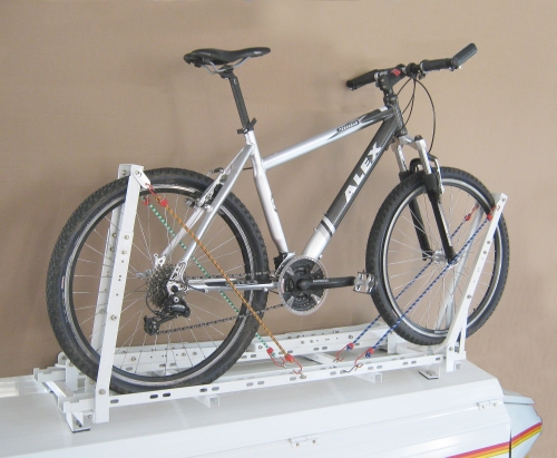 bicycle rack for trailer