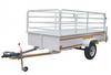 2.4m 1 Ton Flatdeck (rails+brake)