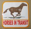Sticker: Thoroughbreds In Transit